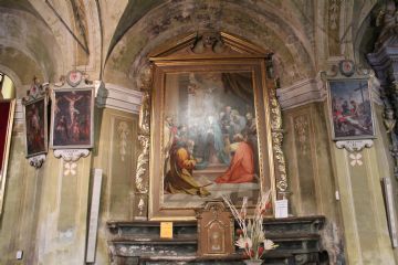 Altare dello Spirito Santo dedicato alla Pentecoste